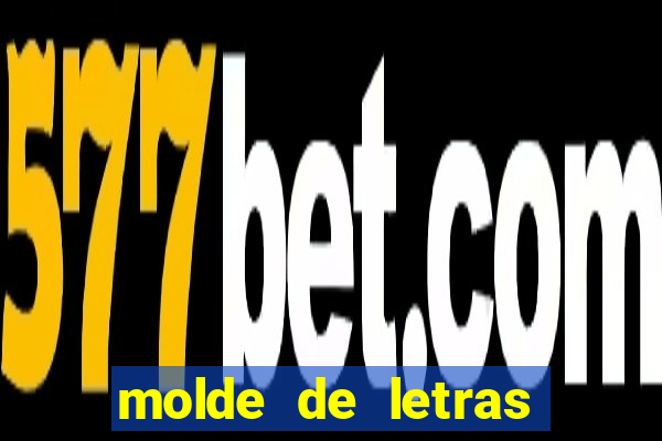 molde de letras feliz natal para imprimir